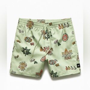 Vans Recycled Men’s Peace of Mind 16" Swim Trunks Size Medium
